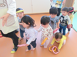 さくらんぼぐみ(1歳児)